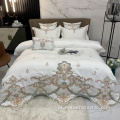 Hotel popular de luxo de alta qualidade / conjunto de cama para casa / lençol